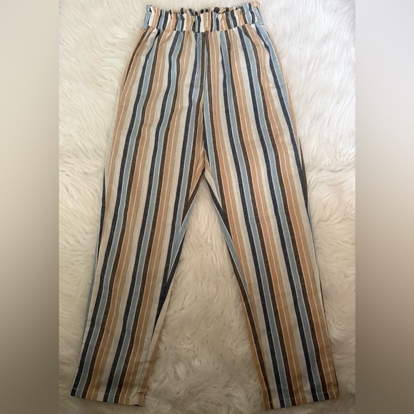 SHEIN Other - SHEIN striped girls stretchy waistband pants
